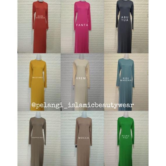 TERMURAH GAMIS SPANDEK | GAMIS DALAMAN KEBAYA SPANDEK