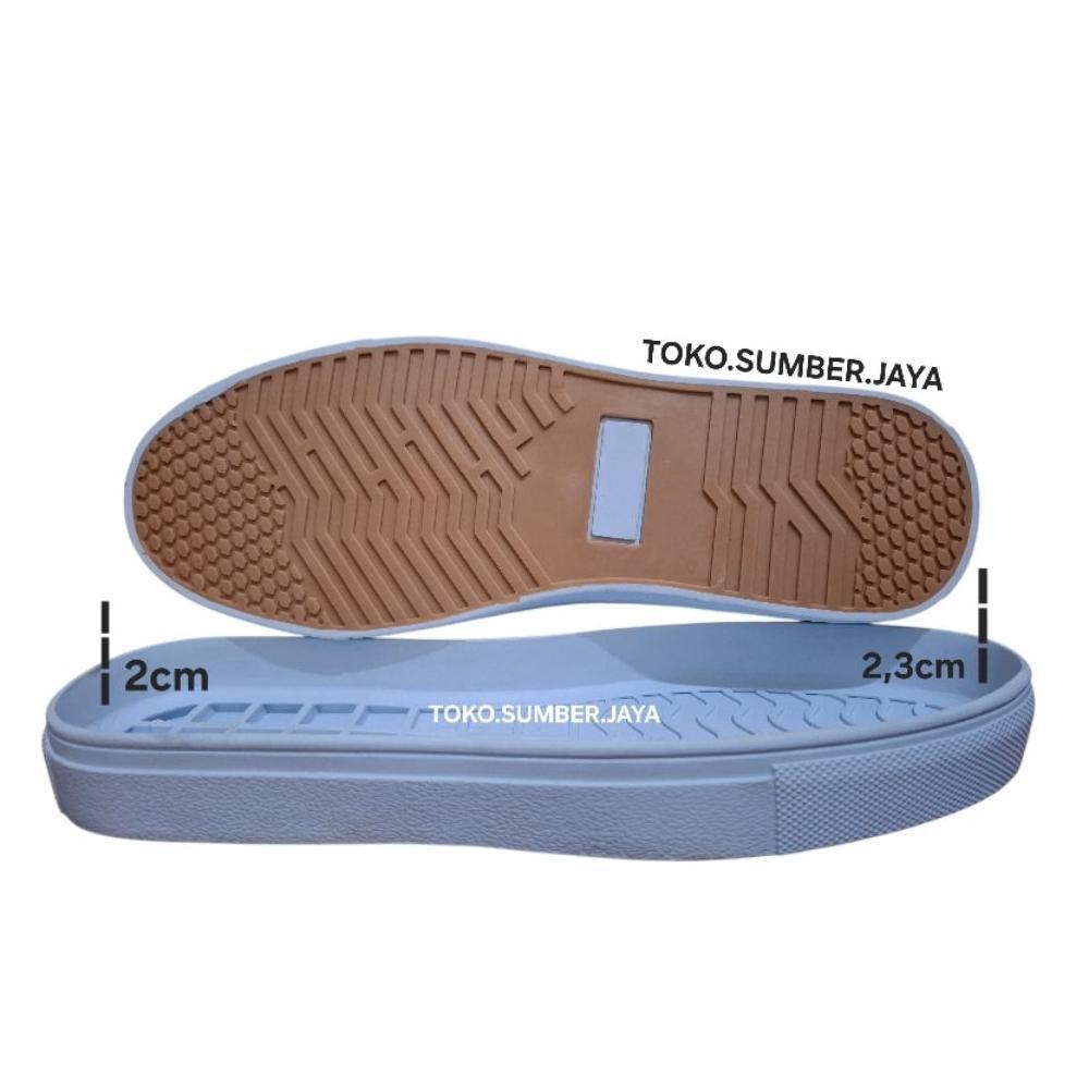Outsole Sepatu Casual Sneakers Outsole Alas Bawah Vans Kets TPR dan karet Classic 8 Size 39 sd 43 te