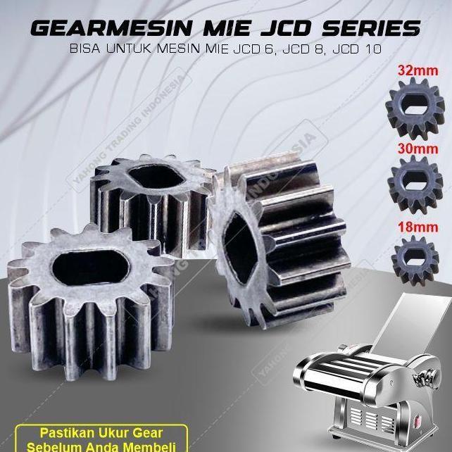 Gear Spare Part Mesin Mie Jcd 6 Jcd 8 Jcd 10