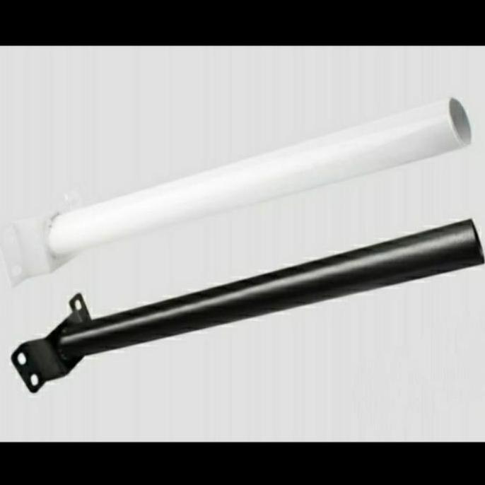 Bisadisini- Tiang Lampu Jalan Solar Cell Cobra Tiang Pipa Besi Pju Solar Panel