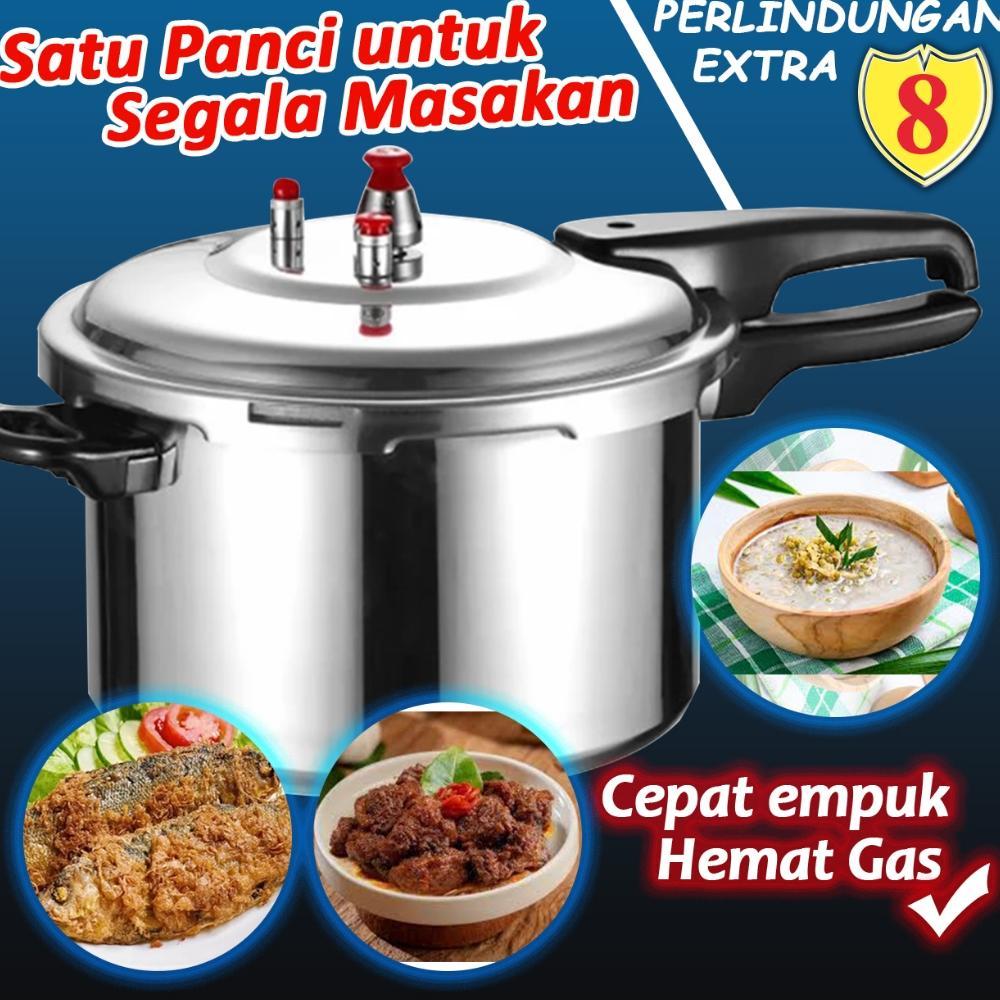 Panci Presto Aluminium, Presto Mini 4L,Panci Presto Serbaguna, Presto Ada Kukusan 8L/12L Multifungsi