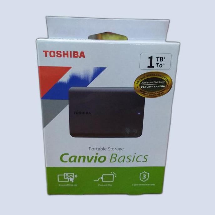 hardisk external 1 TB TOSHIBA