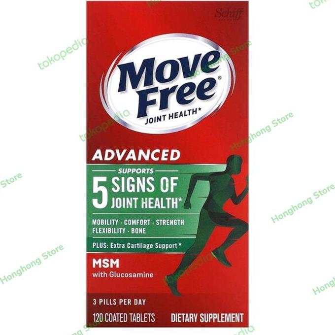 Vitafix- Schiff Move Free Joint Health Glucosamine Chondroitin Msm 120 Tablets