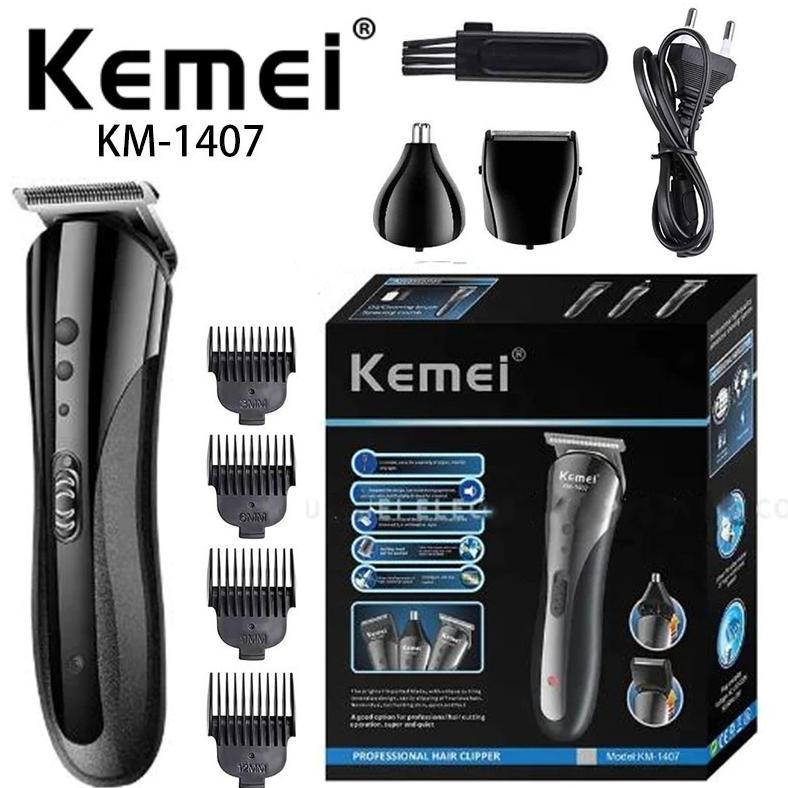 Clipper Kemei KM-1407 Alat Mesin Cukur Rambut Kumis Jenggot KM1407