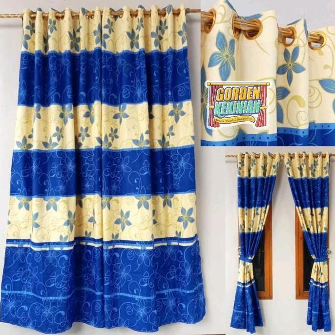 Dimari- Gorden Motif Zigzag Biru Ring 12 Gorden Motif Garis Biru Gorden Biru Motif Gorden Smokering 