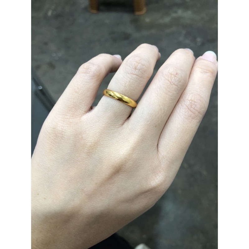 Cincin Kawin Polos Emas Asli Kadar 700 Berat 2Gram Ada Surat Dan Kodenya