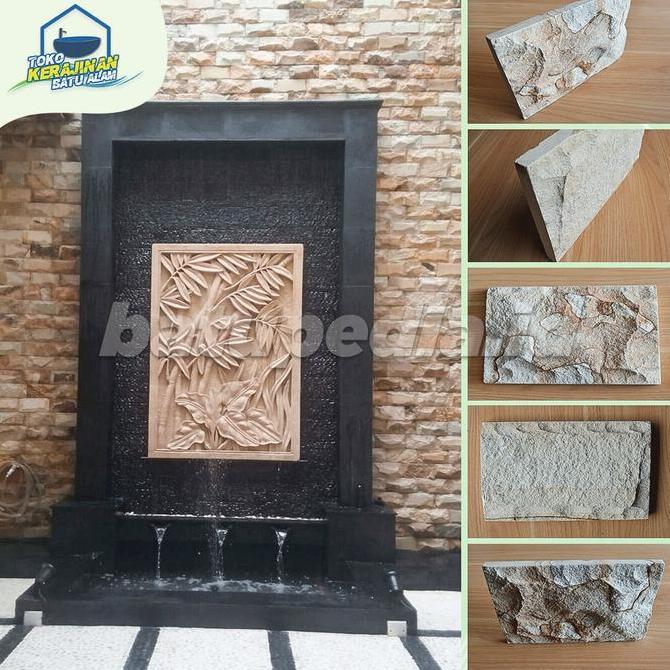 Batu Alam Dinding Palimanan Permukaan Alami GOL