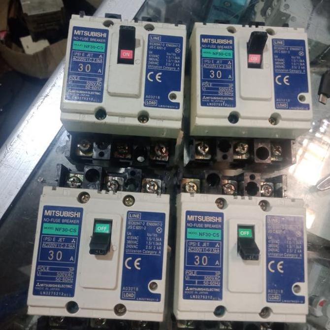 mccb nfb breaker mitsubishi nf30cs 10a