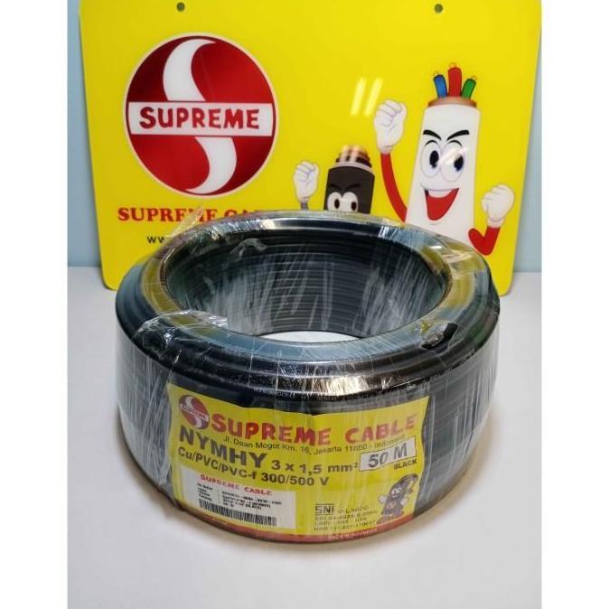 Kabel Supreme NYYHY 3X1.5 50Meter