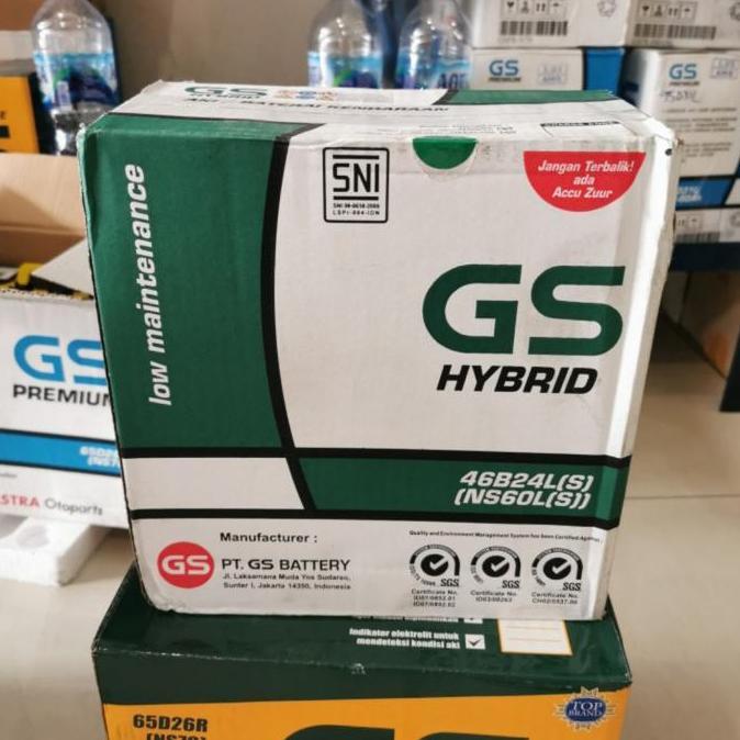 BEBAS ONGKIR - Aki Yaris/ Aki CRV/ GS Hybrid NS60LS Astra Otoparts/ Aki HRV