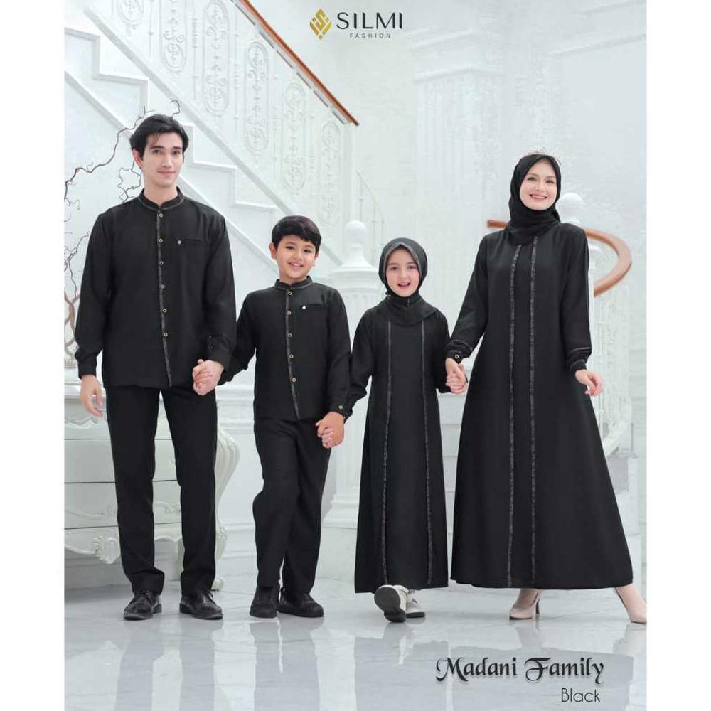 DISKON KHADIJAH | MADANI BY SILMI - GAMIS COUPLE PASANGAN - GAMIS ABAYA REMAJA - ABAYA MUSLIM WANITA