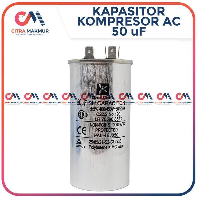 Kapasitor Ac 50 Uf Capasitor Outdoor Kompresor Panasonic 2 2,5 Pk Aux Best Seller