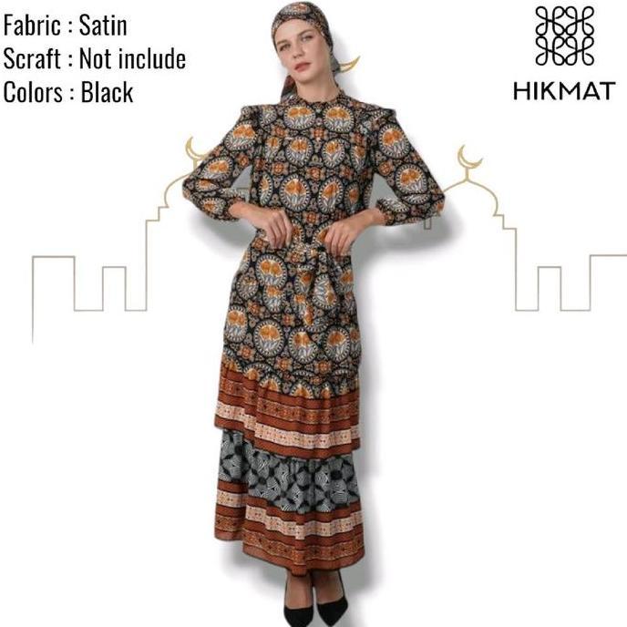 [NO HIJAB] UB4493 - Suit Setrok Hikmat Fashion Original