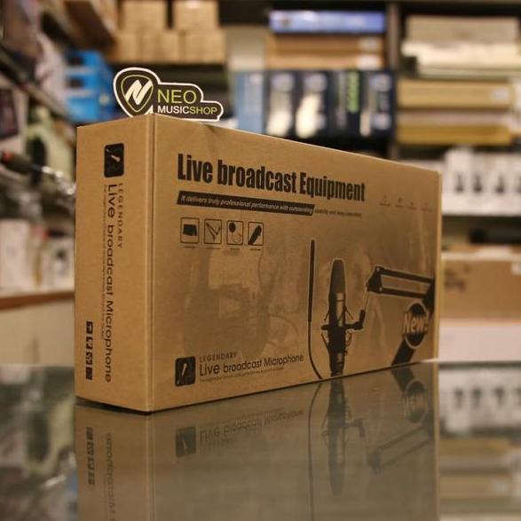 BM800 Paket Lengkap Studio Condenser Microphone