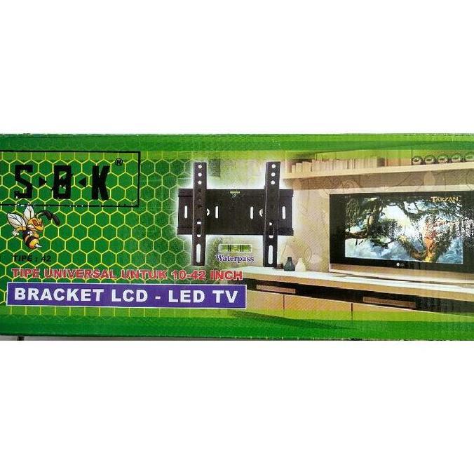 Penopang TV LCD 10" - 45" / bracket tv 45 inch