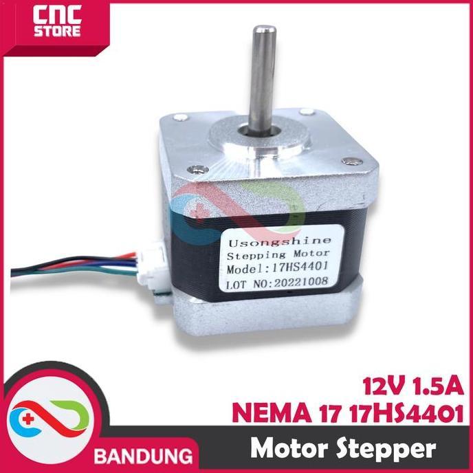 NEMA 17 17HS4401 STEPPER MOTOR 42-40MM 12V 1.5A PLUS KABEL