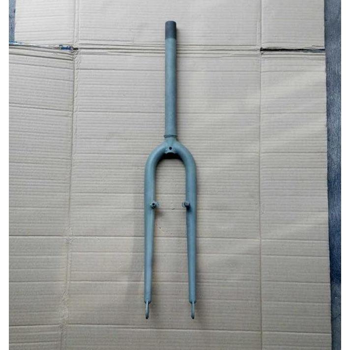 Fork Rigid MTB 26 Inch Oversize Drat OS Steel V-brake Only Mentahan