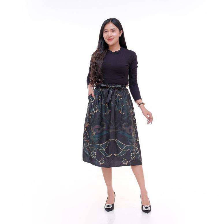 HABISIN STOK Rok Batik Pendek Grosir Bawahan Wanita Batik Rok Pendek Murah Rok Mini Batik Rok Casual