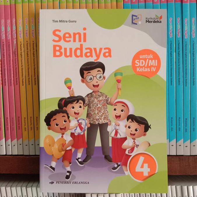 Buku Seni Budaya SD/MI kelas 4 kurikulum Merdeka