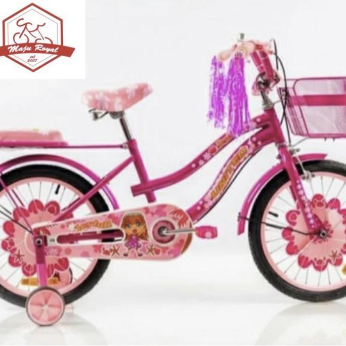 NEW SEPEDA ANAK UNITED JOYFULL 16 inch KERANJANG CEWEK NEW