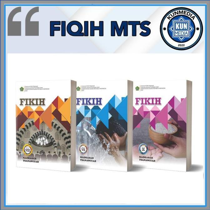 BUKU SISWA FIQIH FIKIH KELAS 7 8 9 MTS KEMENAG DINAS
