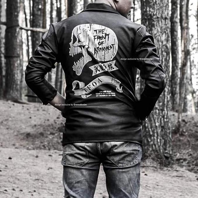Termurah / Hot Sale Jaket Kulit, Jaket Tfoa, Jaket Crows Zero, Jaket Ori Crows Denim, Jaket Murah, J