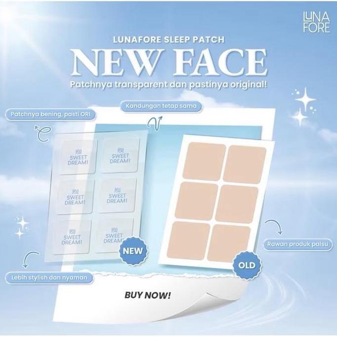Rexzix- Lunafore Sleep Patch Sticker Bantu Tidur Melatonin