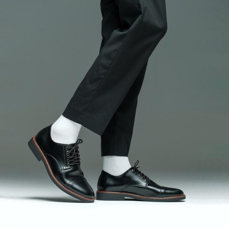 sale Klasen Black Oxwalker Sepatu Formal Pria Pantofel Kulit Hitam