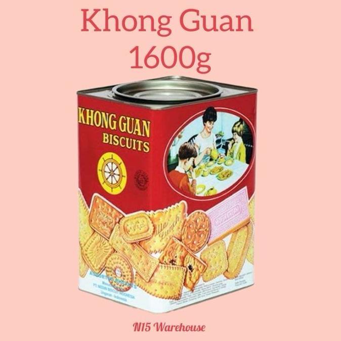 Khong Guan Assorted 1600gr /  Biskuit Khong Guan PAS