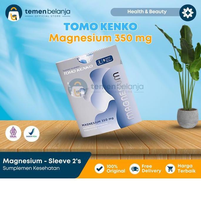 Tomo Kenko Magnesium 350 mg Sleeve | Suplemen Magnesium