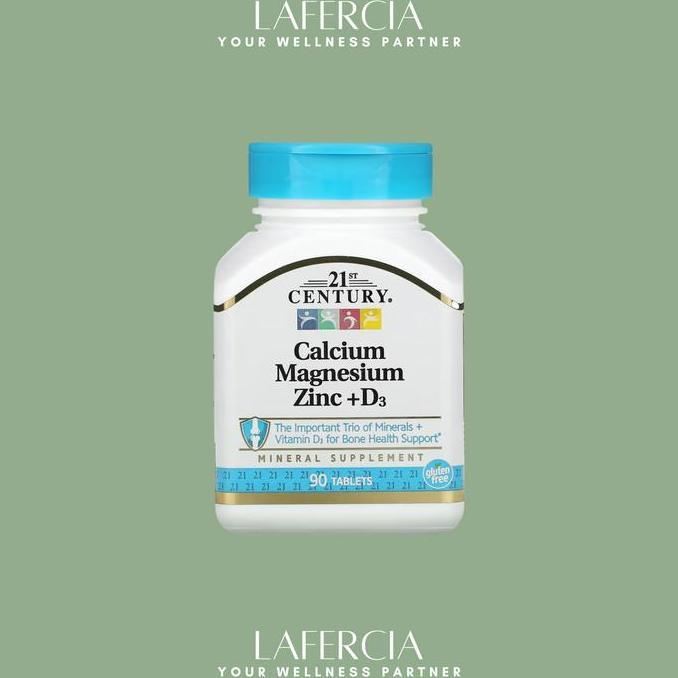 21st Century Calcium Magnesium Zinc + Vitamin D3