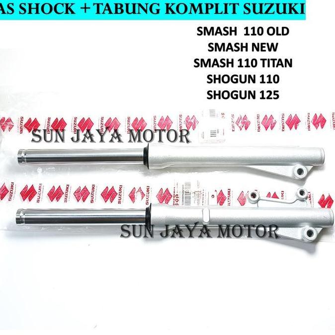 Promo As Shock + Tabung Depan Suzuki Smash Lama - Smash 110 New - Shogun 110 - Shogun 125 Motor Moto