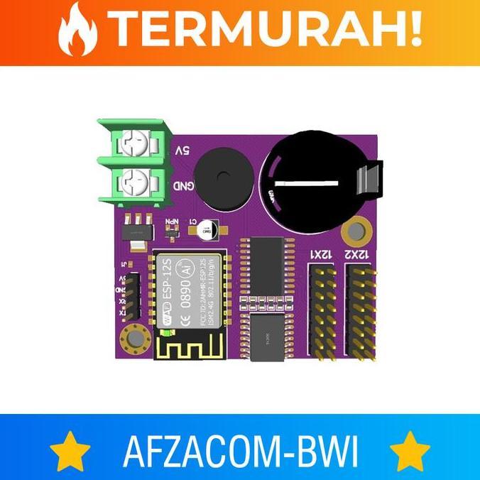 CONTROLLER/KONTROLER JWS WIFI TERMURAH ESP8266-12F UNTUK 2-6 PANEL ORIGINAL DAN TERPERCAYA
