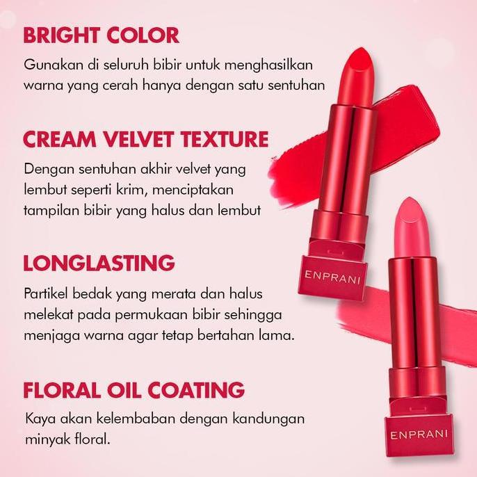 Papupi- Enprani Velvet Prism Lipstick