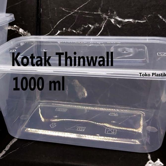 Food Container/Kotak/Box Makanan/Wadah Plastik 1000ml