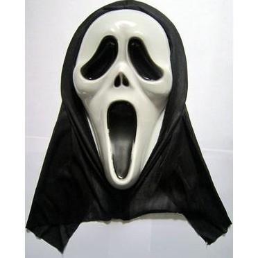 Topeng Scream skull tengkorak hantu haloween cosplay kostum