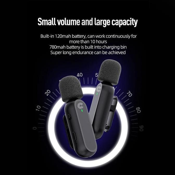 Frembit- Costa True Dual Tx Wireless Microphone Lavalier Clip On Monitoring Mikrofon