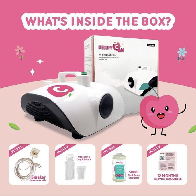 BERRY C MESIN FOGGING + BERRYC LIQUID FOGGING