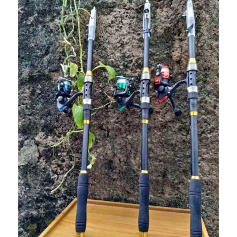 Satu Set Pancing 2,1 Meter Tinggal Pake