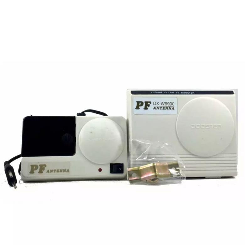 TERBARU Booster antena digital PF W9900 original PF DX buster penguat sinyal UHF untuk tv digital da