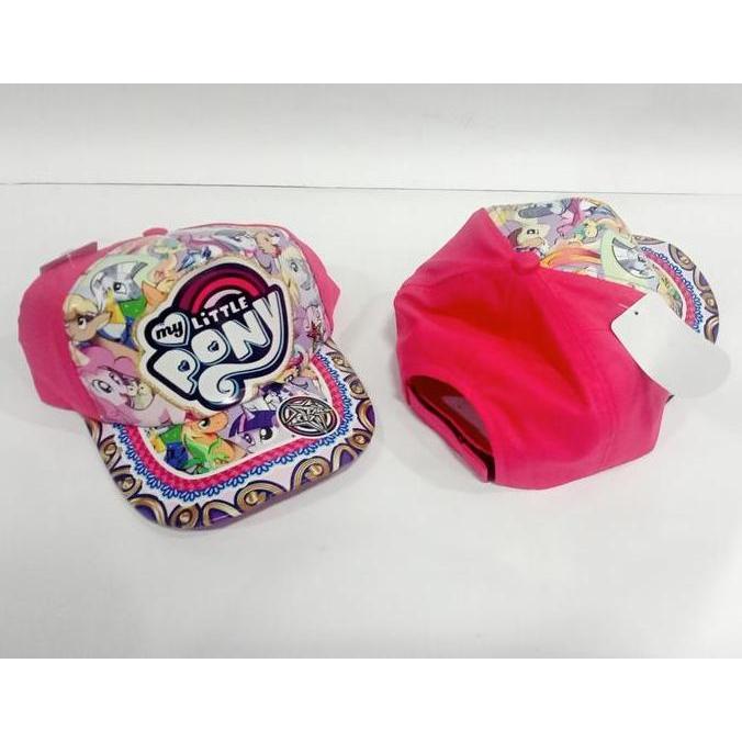 Topi anak perempuan My Little Pony / topi anak cewek kuda poni lucu murah