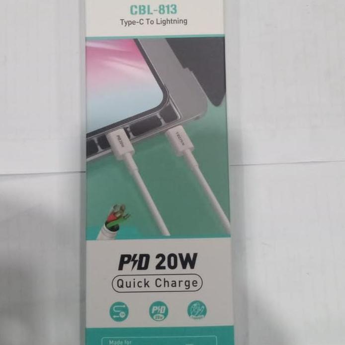 Ready Kabel Data 20w Type-C to Lightning iphone Tecnix CBL-813