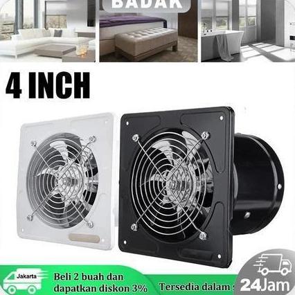 OTOMAX WALL EXHAUST HEXOS/HEKSOS FAN DINDING 8" EXHAUST FAN TEMBOK EXHAUST HEXOS/HEKSOS 10 INCH CEIL