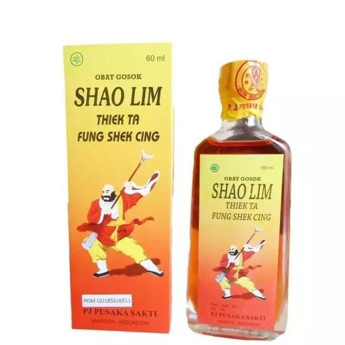 SHAOLIM minyak obat gosok untuk nyeri sendi dan sakit otot manjur