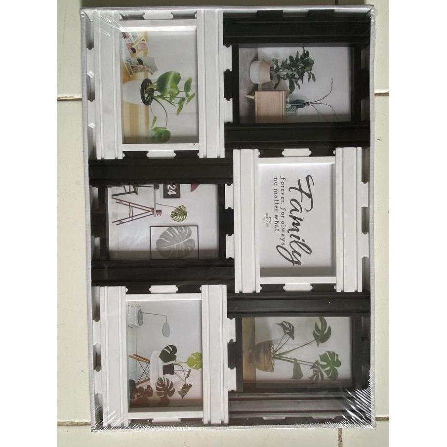 BINGKAI FOTO 6 FRAME / PHOTO FRAME Plastik