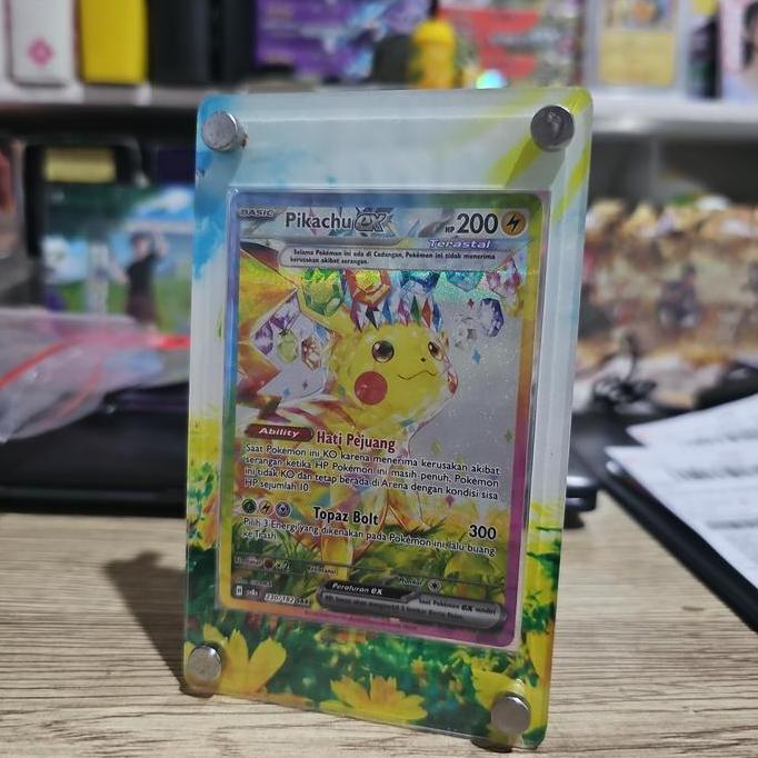 stand frame pikachu ex sar kilat rasi