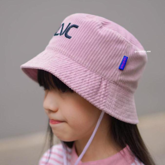 Lily And Clark Topi Bucket Corduroy Anak Warna Lilac - BC04- LILAC Fashion murah
