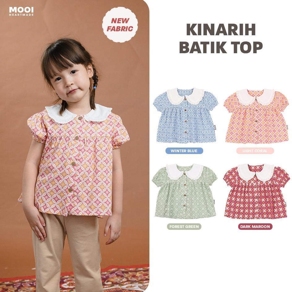 Mooi Atasan Batik Anak Perempuan Kinarih Batik Top