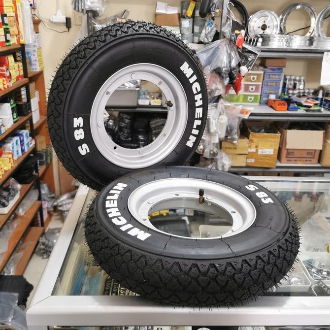 Terlaris Velg Ring 8 Original Cung Danmotor & Ban Michelin S83 Classic