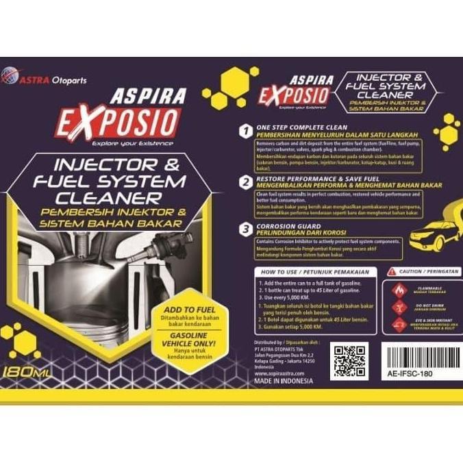 Olinol- Aspira Exposio Injector & Fuel System Cleaner
